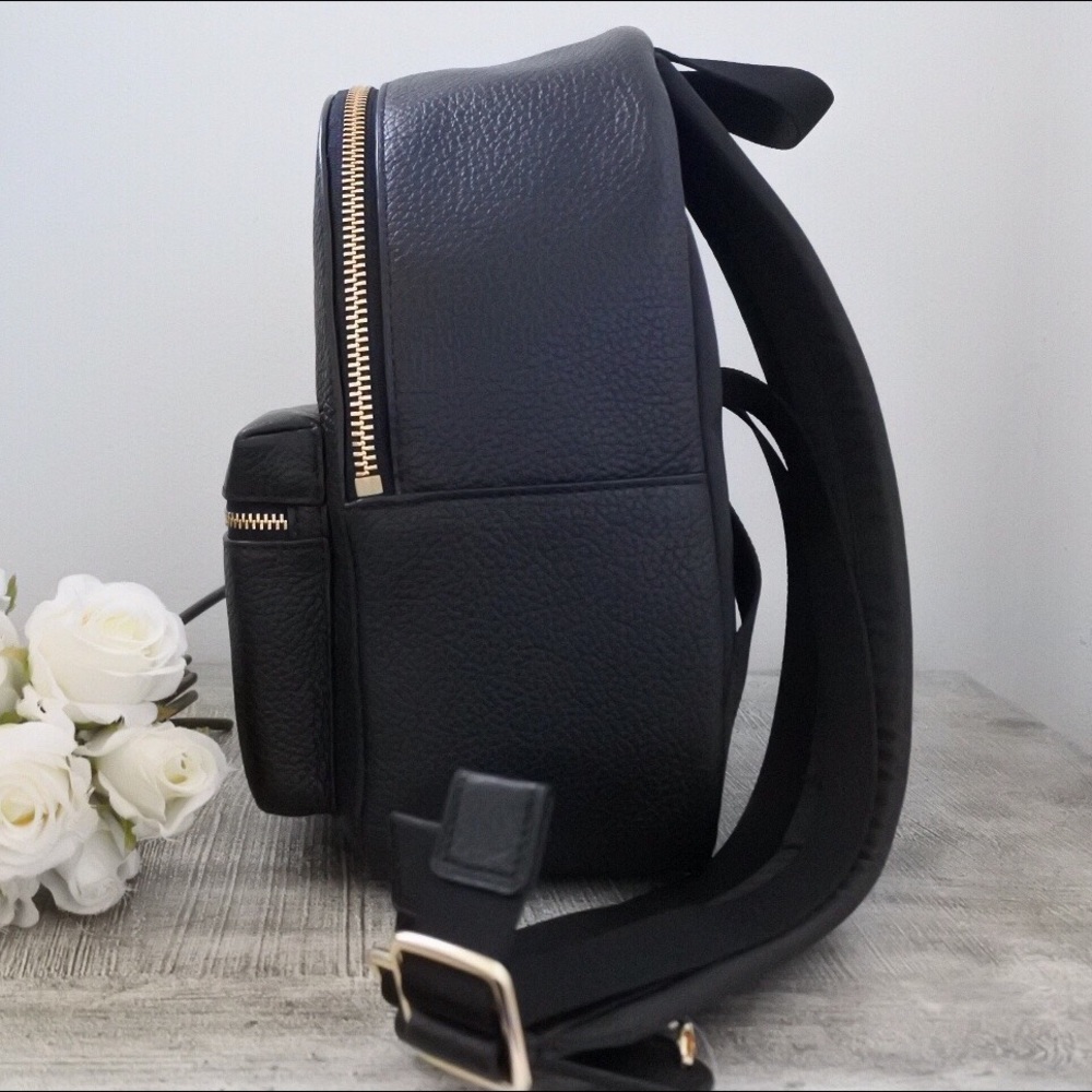 Coach Mini Charlie Backpack in Black - Picture 2 of 8